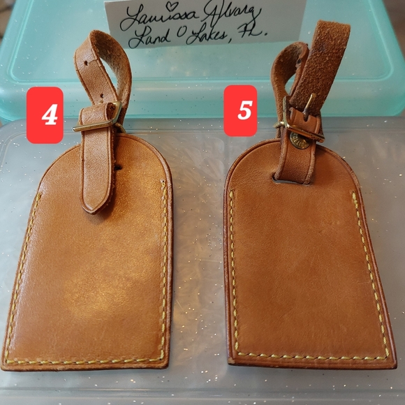 Louis Vuitton Luggage Tags - Picture 4 of 4